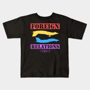 Top Gun Foreign Relations Kids T-Shirt